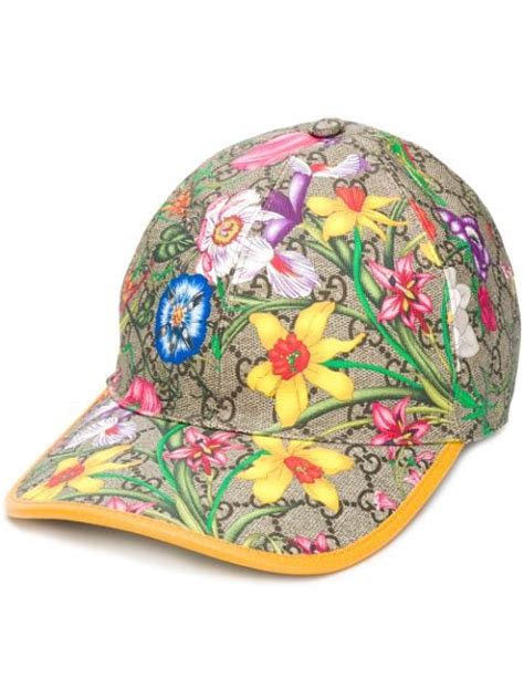 casquette gucci a fleur